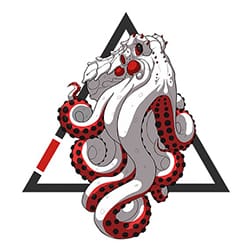 Kraken BJJ Icon Logo