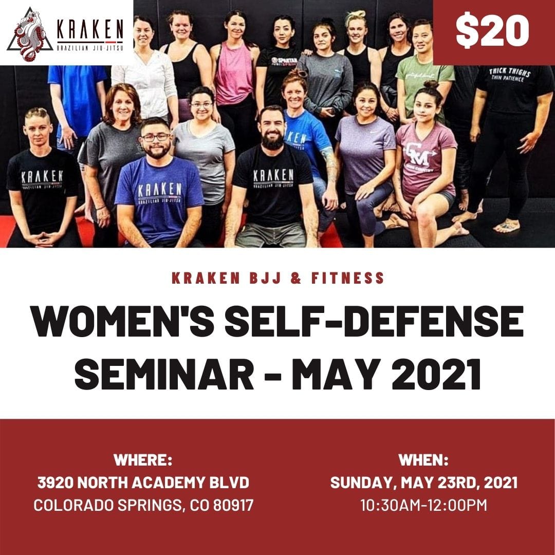 Women's Self Defense Seminar May 2021